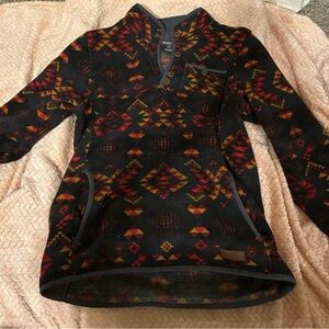Sherpa multi pattern sweater- women’s large